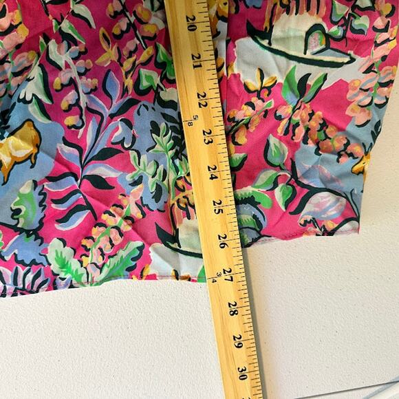 J.‎ McLaughlin Blakely Rose Freshfield Twist Knot Pencil Skirt Floral Size 0 NWT - Picture 8 of 9